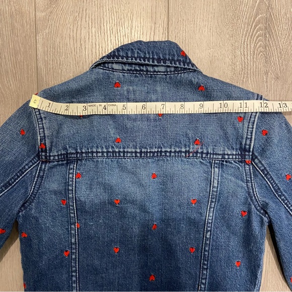 GAP Kids Embroidered Denim Jacket M(8-9y) - Picture 7 of 10